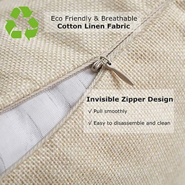 Ussap Cozy Pumpkin Farmhouse Throw Pillow Cover 18”