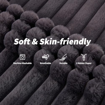 Giant 3-in-1 Bean Bag Chair for Adults - Dark Grey