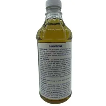 Crest-O-Pine Oil Multi-Purpose Cleaner Degreaser Deodorant USA made Eco-Friendly Pet Friendly 16 Oz (3)