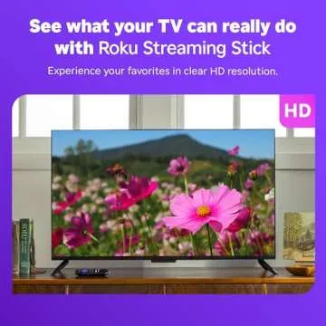 Roku Streaming Stick 2025 - HD Streaming with Voice Remote