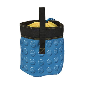 LEGO STORAGE CINCH BUCKET - BLUE FOR ORGANIZING LEGOS