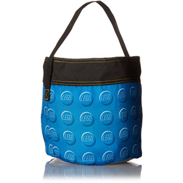 LEGO STORAGE CINCH BUCKET - BLUE FOR ORGANIZING LEGOS