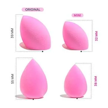 AOA Paw Paw Mini Makeup Blending Sponges Set Soft and Affordable