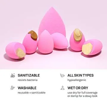 AOA Paw Paw Mini Makeup Blending Sponges Set Soft and Affordable