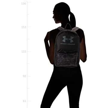 Under Armour Loudon Backpack, Black (003)/Black, One Size Fits All