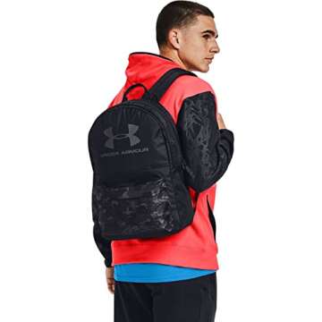 Under Armour Loudon Backpack, Black (003)/Black, One Size Fits All