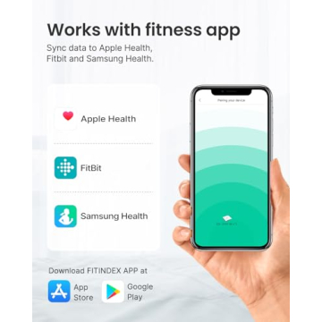 FITINDEX Smart Scale - Bluetooth, 13 Metrics Included