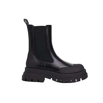 Vivianly Women Platform Chelsea Ankle Booties for Fashion Lovers