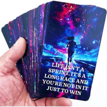 EMPATHSOUL Highest Self Messages Oracle Deck, Cosmic Guidance Oracle Deck, Divine Energy Oracle Deck for Beginners, Unlock Your Full Potential Life Purpose Fulfilment