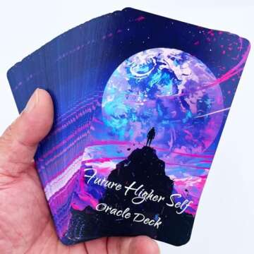 EMPATHSOUL Highest Self Messages Oracle Deck, Cosmic Guidance Oracle Deck, Divine Energy Oracle Deck for Beginners, Unlock Your Full Potential Life Purpose Fulfilment