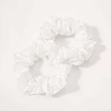 Silk Scrunchies for Thick Hair - No Damage Hair Ties