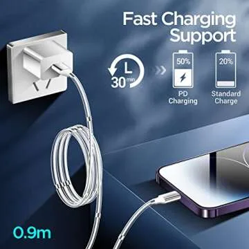 Magnetic Charging Cable,(3FT) Super Organized Charging Magnetic Absorption Nano Data Cable for Phone 14 pro max/13/12/11/XS/XS Max/XR/X/8/8 Plus/7/7 Plus/6s/6s Plus/6/6 Plus/SE/5s/5c/5/Pad/Pod-2 Pack
