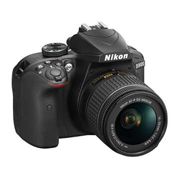 Nikon D3400 w/ AF-P DX NIKKOR 18-55mm f/3.5-5.6G VR (Black)