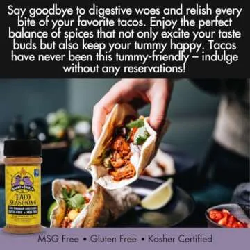 Smoke n Sanity Taco Seasoning - Monash Certified Low FODMAP Seasonings - Gluten Free Taco Seasoning ...