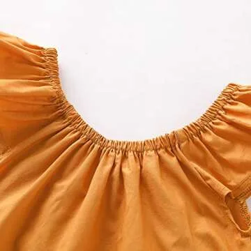 Yiner Toddler Baby Girl Summer Clothes Ruffle T-Shirt Tops+ Flower Shorts Set Casual Outfits