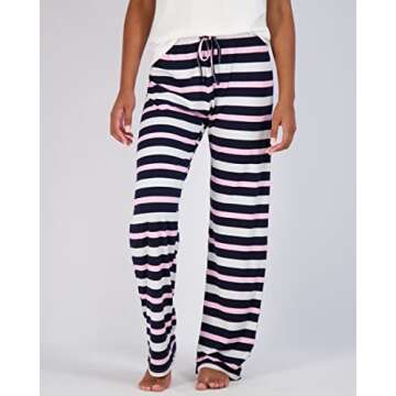 3 Pack: Womens Pajama Pants Yummy Soft Knit Pajamas for Women Pant Bottoms Clothes Sexy Pijamas de m...