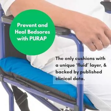 PURAP Wheelchair Cushion for Pressure Relief and Comfort