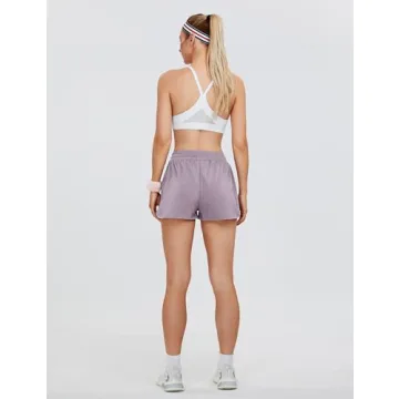 Blooming Jelly Women's Quick-Dry Running Shorts with Pockets