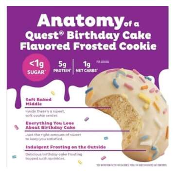 Quest Nutrition Frosted Cookies 2-Pack for Protein Lovers