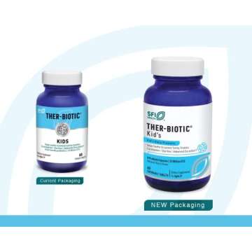 Klaire Labs Ther-Biotic Kids Chewable Probiotic - GI Health + Immune Support for Kids - Chewable 25b...