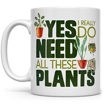 Plant Lover Coffee Mug for Green Thumb Enthusiasts