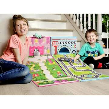 Versatile SAM AND MABEL Storage Organizer and Play Mat