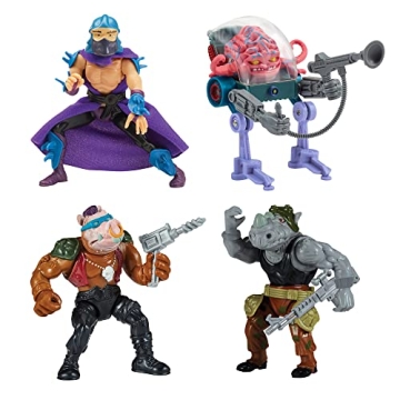 Teenage Mutant Ninja Turtles Classic 4" Figure Bundle