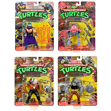 Teenage Mutant Ninja Turtles Classic 4" Figure Bundle