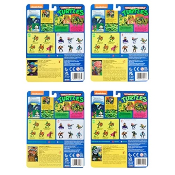 Teenage Mutant Ninja Turtles Classic 4" Figure Bundle