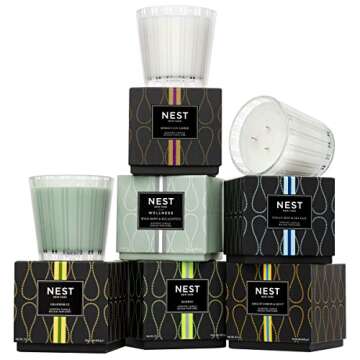 NEST Fragrances NEST03BM002 3-Wick Candle- Bamboo , 21.2 oz