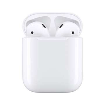 Apple AirPods (2nd Generation) Wireless Earbuds with Lightning Charging Case with AppleCare+ (2 Years)