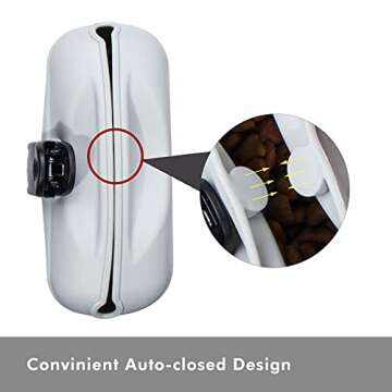 Kamehame Dog Treat Pouch, 2 Pack Silicone Dog Treat Bag Dog Training Treat Pouch with Magnetic Closu...