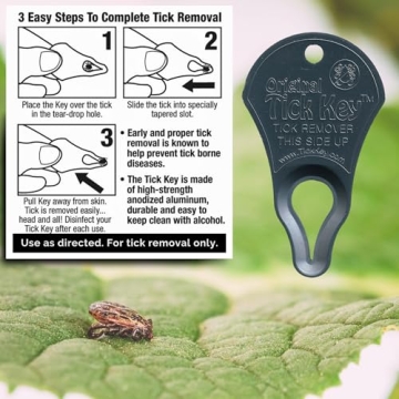 Tick Key - Best Portable Tick Removal Tool for Pets