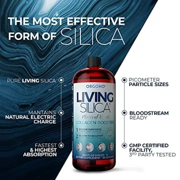 Orgono Living Silica: Vegan Collagen Booster Liquid