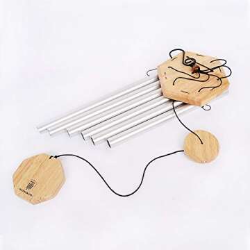 Premium 34" Wind Chimes Deep Tone for Garden Decoration