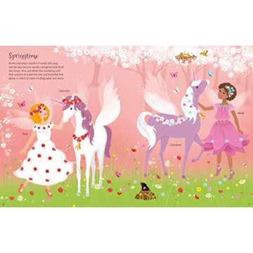 Sticker Dolly Dressing Unicorns