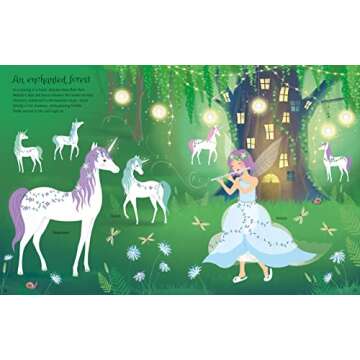 Sticker Dolly Dressing Unicorns