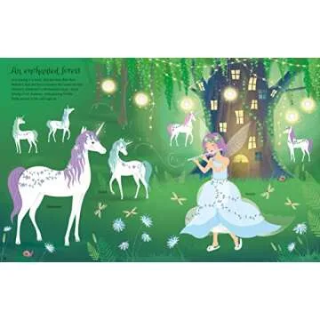 Sticker Dolly Dressing Unicorns