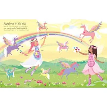 Sticker Dolly Dressing Unicorns