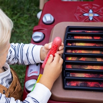 Step2 Fixin' Fun Outdoor Grill for Kids - Toy Grill Set