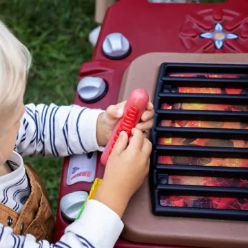 Step2 Fixin' Fun Outdoor Grill for Kids - Toy Grill Set