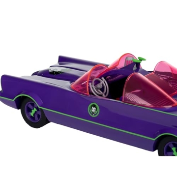 McFarlane DC Retro Batmobile & The Joker Set - Exclusive