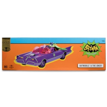 McFarlane DC Retro Batmobile & The Joker Set - Exclusive