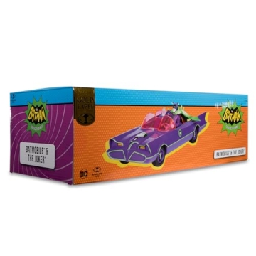 McFarlane DC Retro Batmobile & The Joker Set - Exclusive