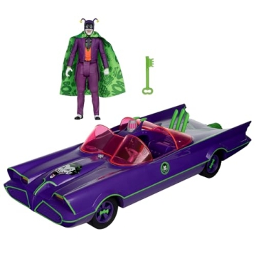 McFarlane DC Retro Batmobile & The Joker Set - Exclusive