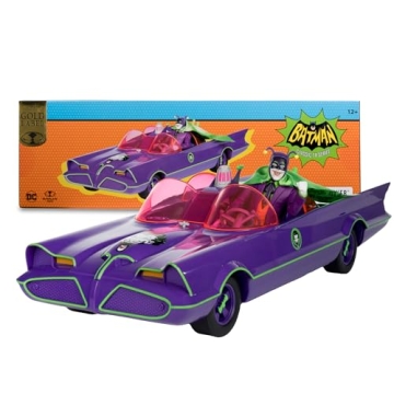 McFarlane DC Retro Batmobile & The Joker Set - Exclusive
