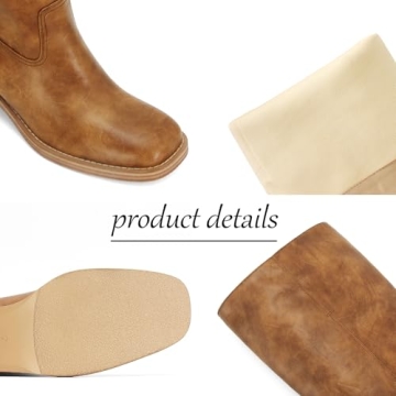 Stylish DOEYG Knee High Boots for Women with Wide Calves