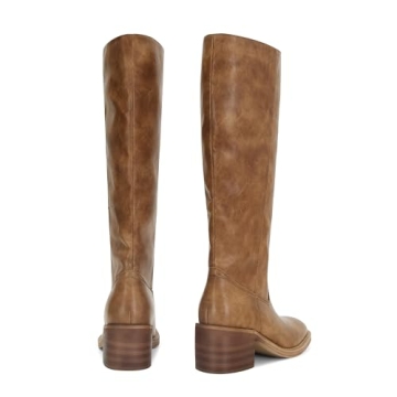 Stylish DOEYG Knee High Boots for Women with Wide Calves