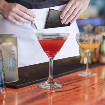 Mymazn Black Server Books for Waitstaff | Stylish Organizer