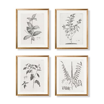 Vintage Farmhouse Botanical Art for Elegant Home Decor